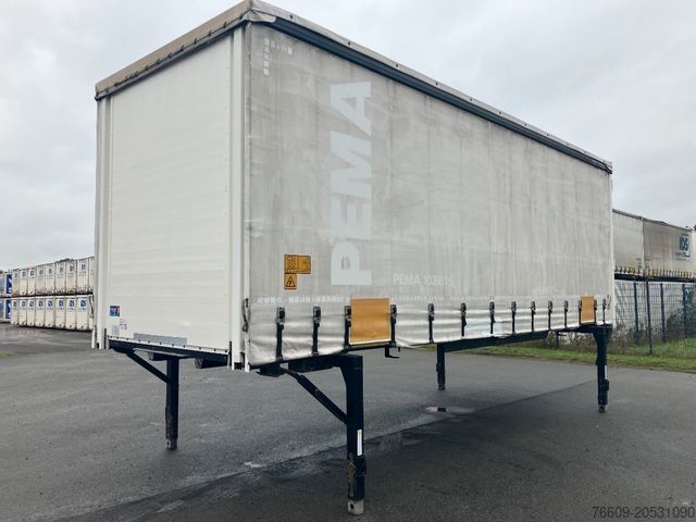 Wissellaadbak oplegger KÖGEL Wechselbrücke Plane