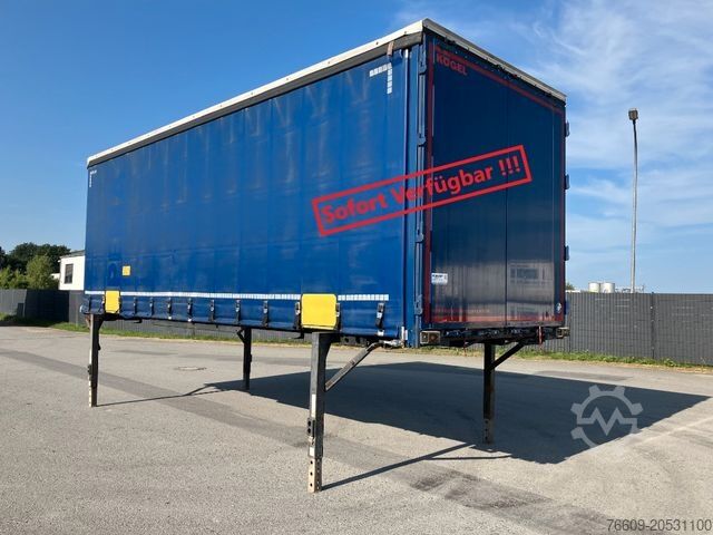 Wissellaadbak oplegger KÖGEL Wechselbrücke Plane