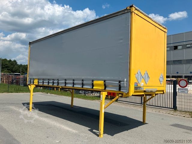 Değiştirme kasalı treyler KRONE Wechselbrücke Plane