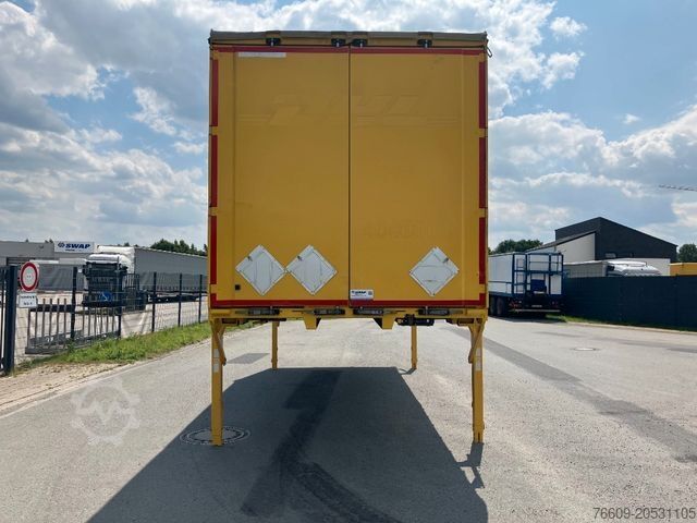 Değiştirme kasalı treyler KRONE Wechselbrücke Plane