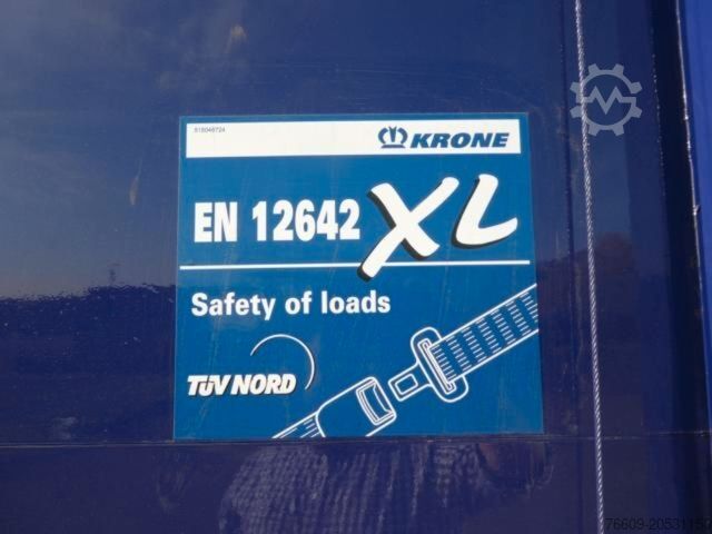 Wissellaadbak oplegger KRONE Heck Alu.- Rolltor