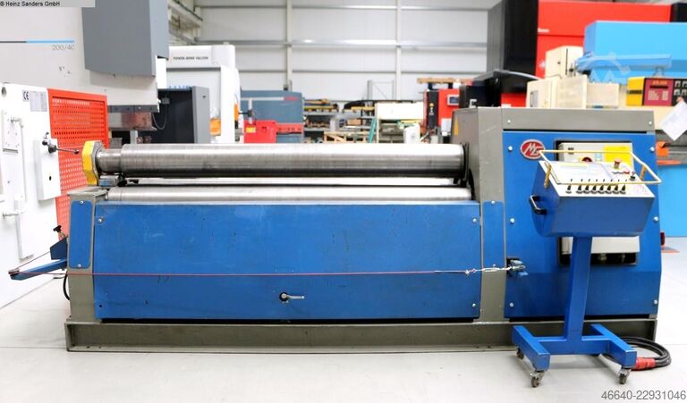 Bukkemaskine til metalplader - 4 valser MG MH 2010 B