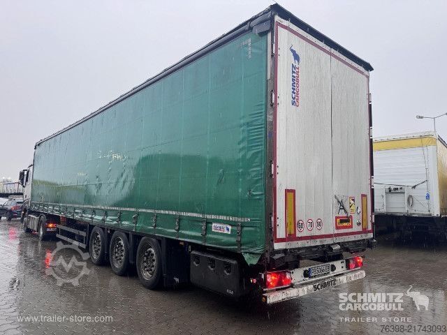 Ανοιχτό ημιρυμουλκούμενο με μουσαμά Schmitz Cargobull Curtainsider Mega
