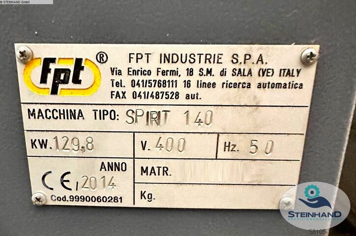 Reizende kolom freesmachine FPT Industrie SPIRIT 140