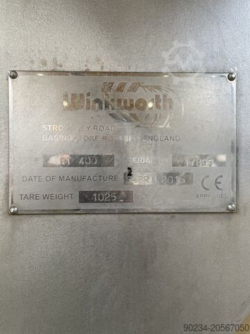 400 l zuurvast snelroterende schoepenmenger Winkworth model RT400 WINKWORTH RT400