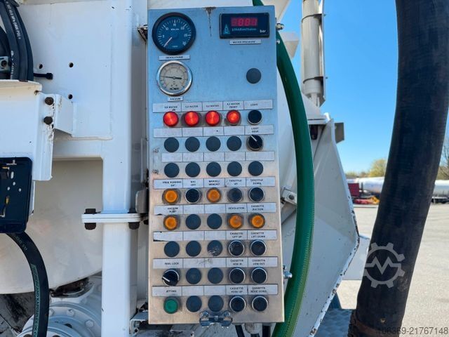 Camión cisterna de vacío SCANIA P360 6x4 Hvidtved Larsen Flexline 312 Euro 6