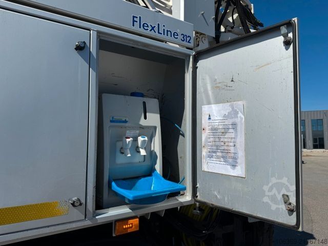 Camión cisterna de vacío SCANIA P360 6x4 Hvidtved Larsen Flexline 312 Euro 6