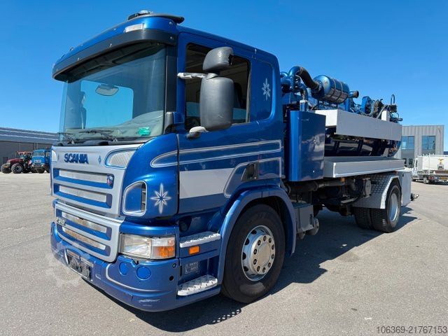 Vakumlu tank kamyonu SCANIA P310 4x2 Hvidtved Larsen Flexline 207