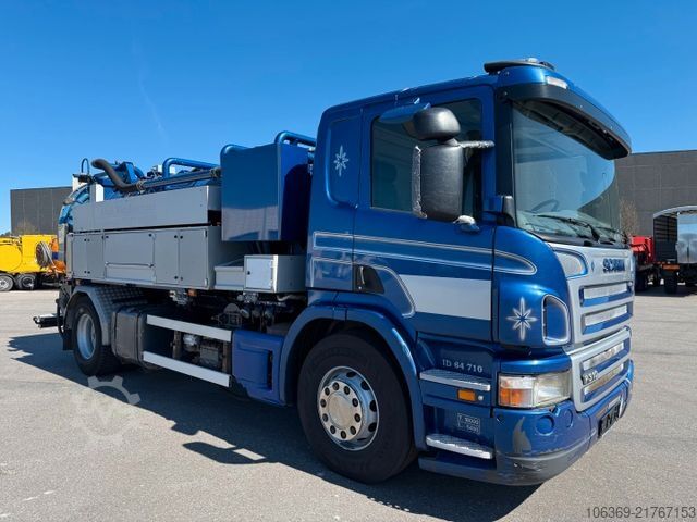 Vakumlu tank kamyonu SCANIA P310 4x2 Hvidtved Larsen Flexline 207