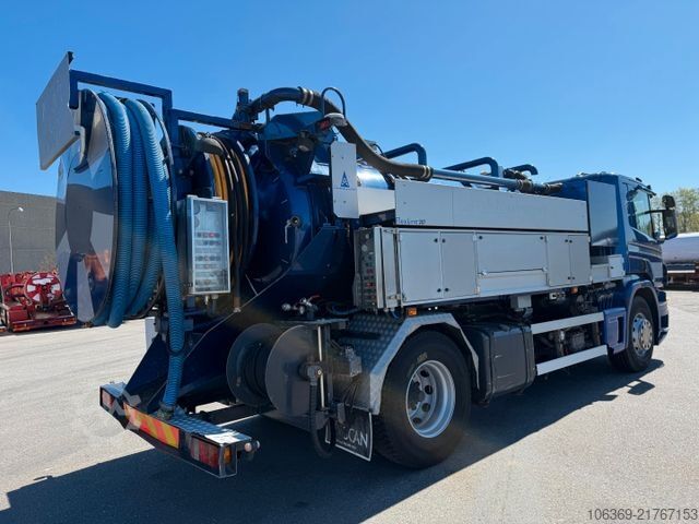 Vakumlu tank kamyonu SCANIA P310 4x2 Hvidtved Larsen Flexline 207