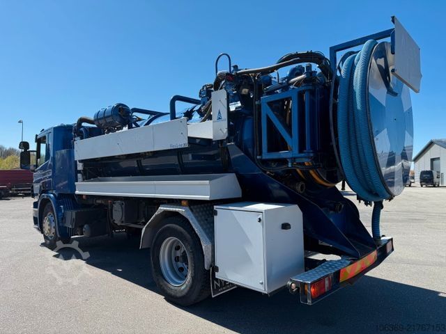 Vakumlu tank kamyonu SCANIA P310 4x2 Hvidtved Larsen Flexline 207