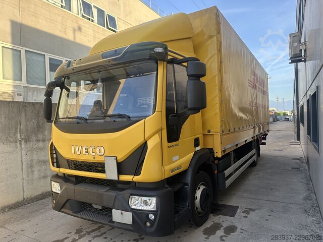 Plattewagen met zeil Iveco Eurocargo ML 120E25 P EURO 6