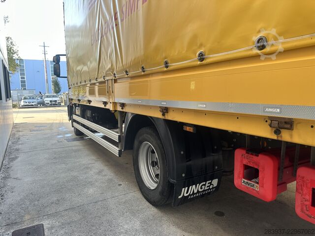 Plattewagen met zeil Iveco Eurocargo ML 120E25 P EURO 6