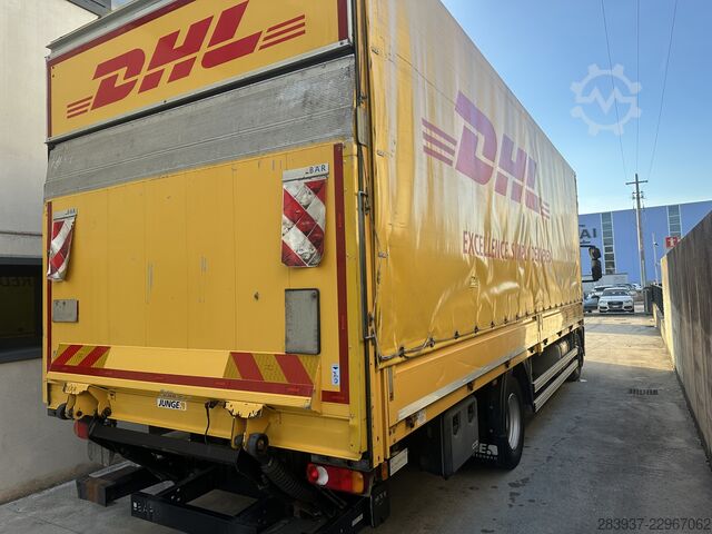 Plattewagen met zeil Iveco Eurocargo ML 120E25 P EURO 6