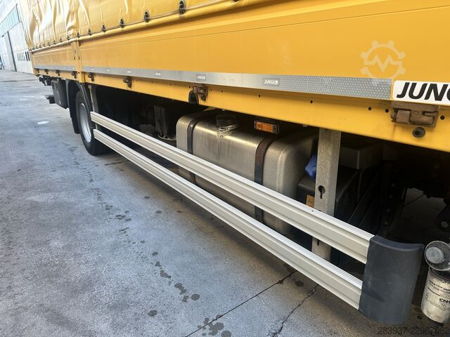 Plattewagen met zeil Iveco Eurocargo ML 120E25 P EURO 6