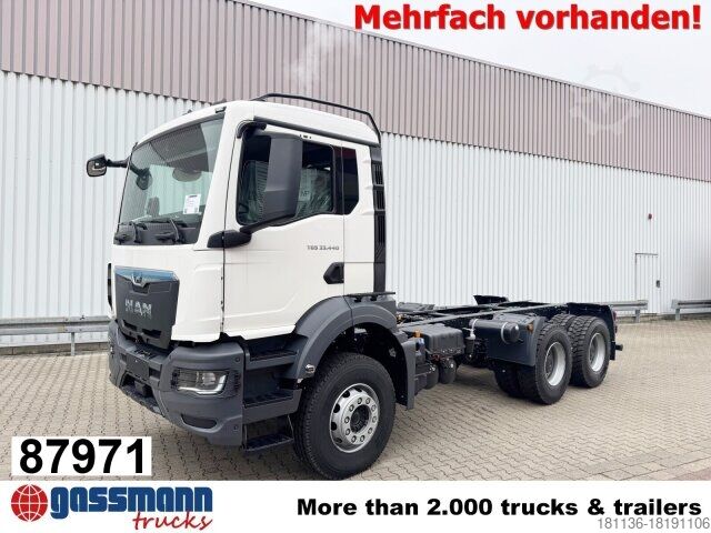 Lastbilchassis MAN TGS 33.440 6x4 BB