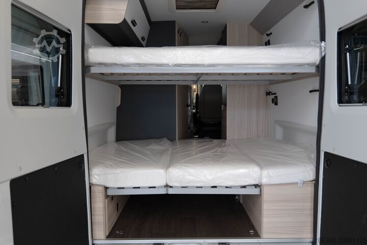 SUNLIVING V 60 SP FAMILY mini-varevogn med toilet (W.C.), ny SUNLIVING V 60 SP Family