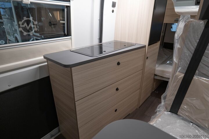 SUNLIVING V 60 SP FAMILY mini-varevogn med toilet (W.C.), ny SUNLIVING V 60 SP Family