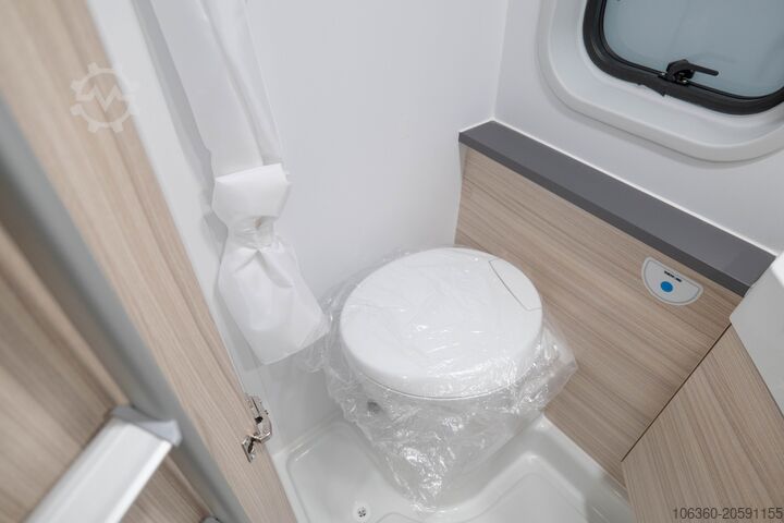 SUNLIVING V 60 SP FAMILY mini-varevogn med toilet (W.C.), ny SUNLIVING V 60 SP Family