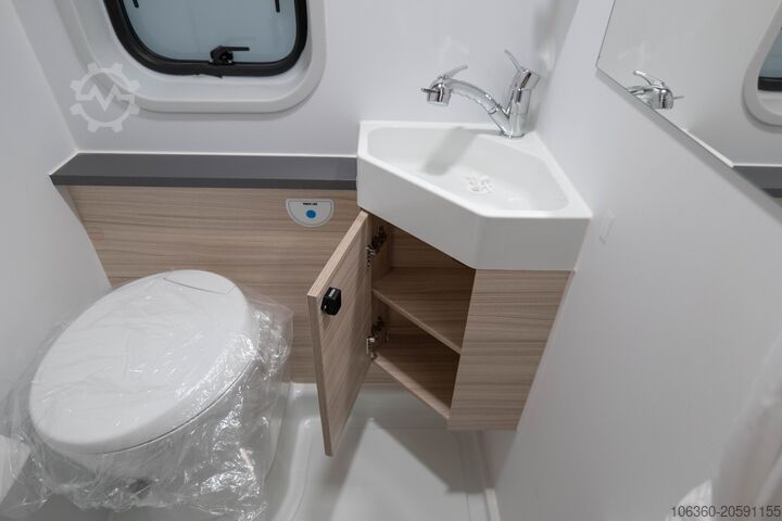 SUNLIVING V 60 SP FAMILY mini-varevogn med toilet (W.C.), ny SUNLIVING V 60 SP Family