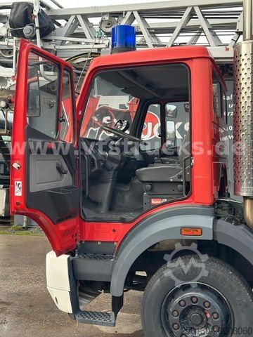 Working platform truck MERCEDES-BENZ 1838 4x2 Feuerwehr,Drehleiter Camiva DLK23/12