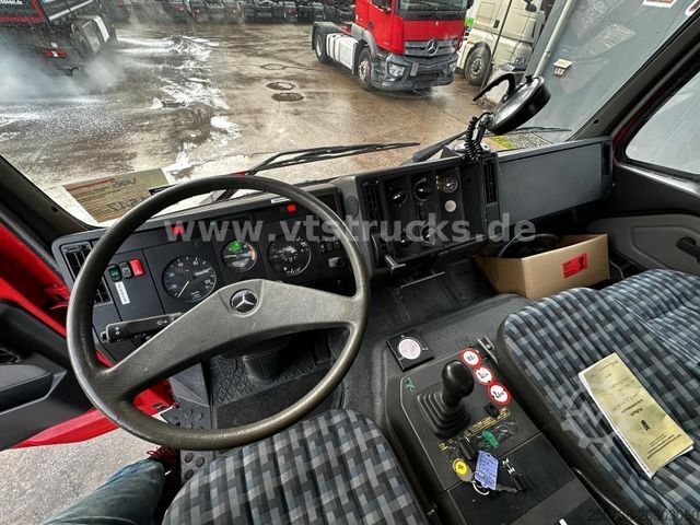 Working platform truck MERCEDES-BENZ 1838 4x2 Feuerwehr,Drehleiter Camiva DLK23/12