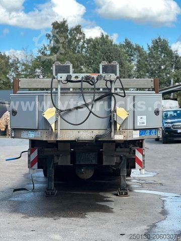 Dieplader oplegger MÜLLER-MITTELTAL TS 3 RM Radmulden Nachlauf-Lenkachse