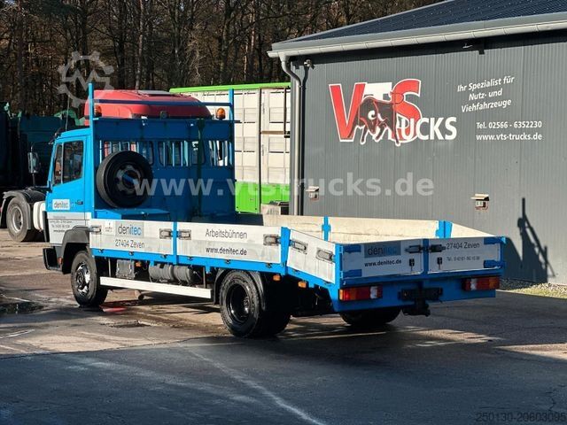 Furgón portacoches MERCEDES-BENZ 814 L 4x2 Auffahrrampen Seilwinde