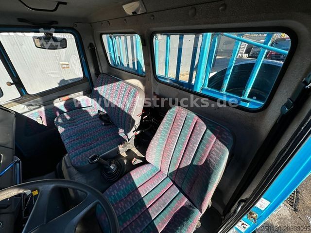 Furgón portacoches MERCEDES-BENZ 814 L 4x2 Auffahrrampen Seilwinde