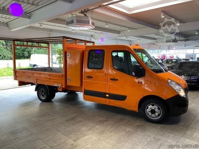 Pick-up bestelwagen RENAULT Master Maxi DoKa Pritsche *AHK 3500 KG*Garantie*