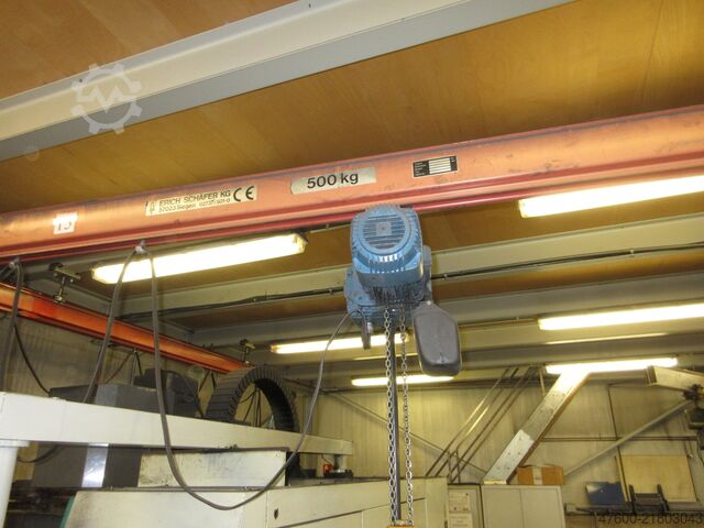 Portalkran Kranhimmel Hallenkran Kran Demag - Portalkran KBK 500KG Kettenzug KBK 2 II KBK2 13x7m 500Kg PK Kettenzug