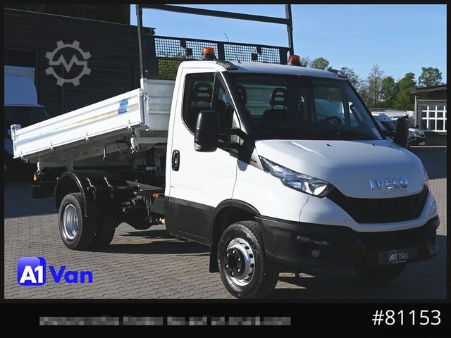 Kiepwagen bestelauto IVECO Daily 70C18 Kipper, AHK, Klima, Meiller