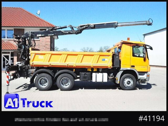Kiepwagen MERCEDES-BENZ 3344 MP3 Actros 6x4 Meiller Jonsered 1300 RS