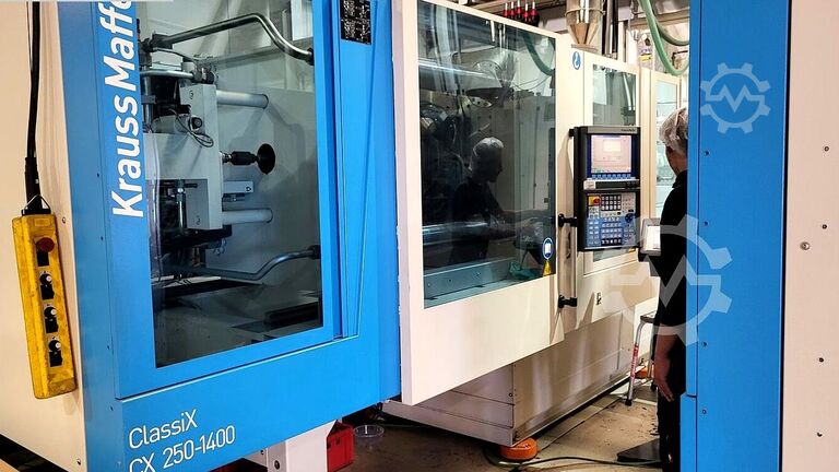 Mašina za kalup za ubrizgavanje KraussMaffei KM 250-1400 CX