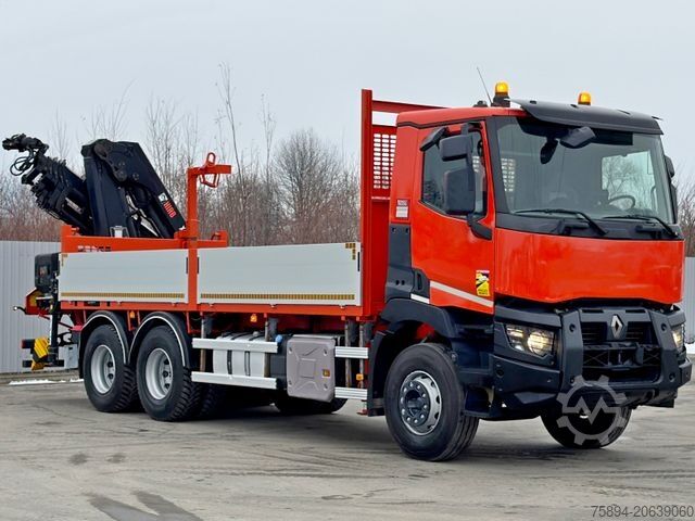 Autolaadkraan RENAULT C 430 *HIAB X - HIPRO 188 ES - 5 + FUNK* 6x4