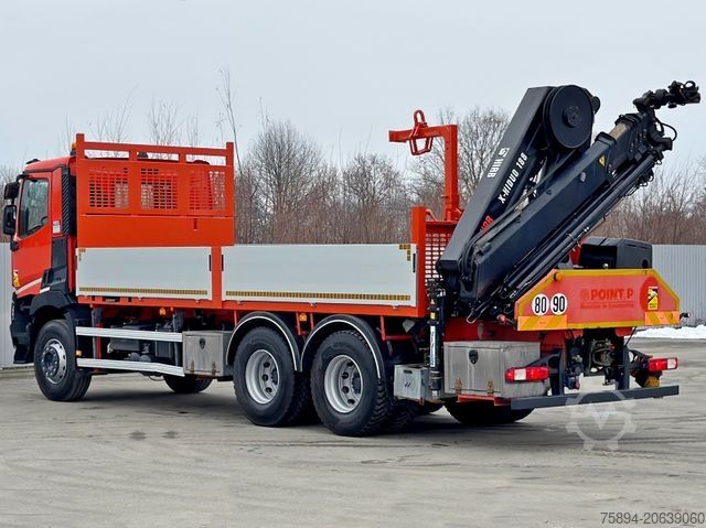 Autolaadkraan RENAULT C 430 *HIAB X - HIPRO 188 ES - 5 + FUNK* 6x4