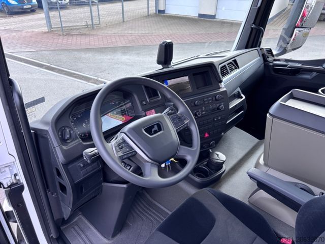 Camión volquete trilateral MAN TGM 18.320 4X2 BL Krankipper Palfinger PK 12.501