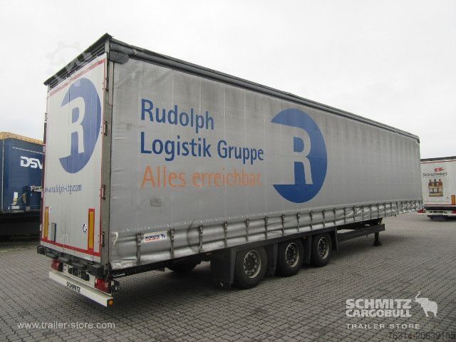 Semirremolque abierto con toldo Schmitz Cargobull Curtainsider Mega Getränke