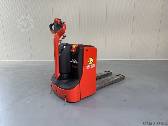T 20 * DEMO * Atex EX * Proplan 3GD / Strefa 2 i 22 !! Przechylne widły !! NOWA bateria !! LINDE T 20 * DEMO * Atex EX * Proplan 3GD / Zone 2 & 22 !! Tilting Forks !! NEW battery !!