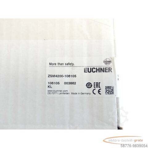 Složka Euchner Euchner ZSM4200-106105 Gehäuse mit Tasten - .! -