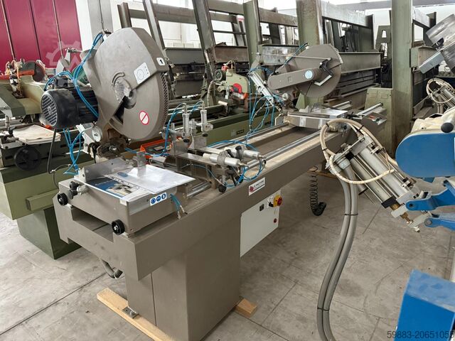 Scie à double arbre pour coupe transversale Pertici 402-IP