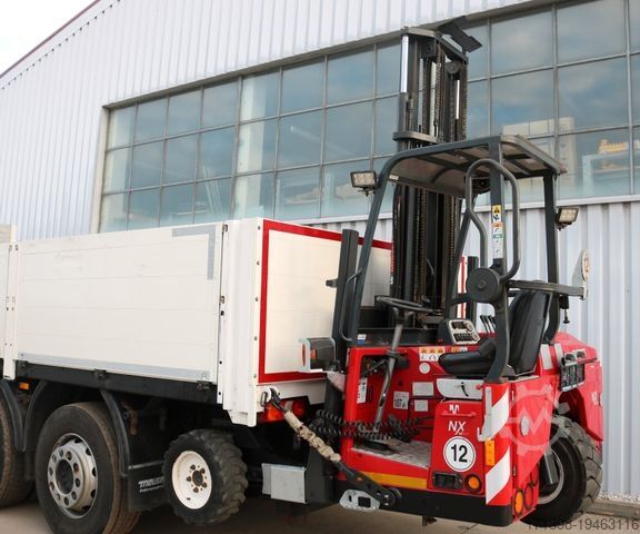 Vrachtauto met open laadbak MERCEDES-BENZ Antos 2641L Prits. / Staplerhaltg. Stahltransp.