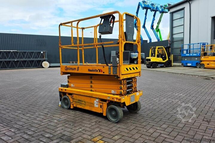Ascensore a forbice Haulotte Optimum 8 Electric, 7.77m Working Height, 230kg Ca