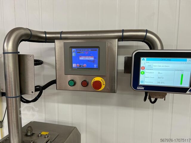 Flow wrapper Adpak Machinery Systems Ltd GSP 65 Flow Wrapper with Thermal Printer