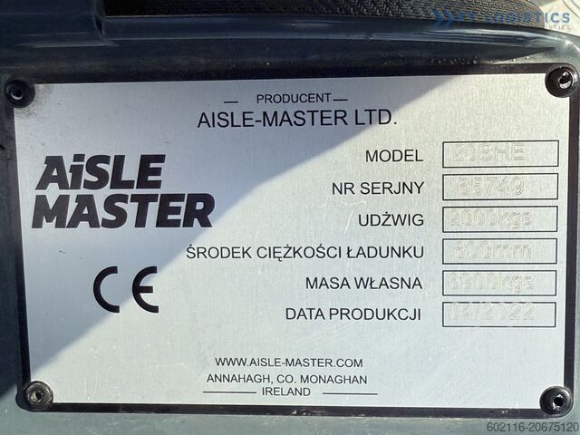 Empilhador de corredor estreito Combilift AISLE MASTER TRIPLEX 8500 FREE LIFT TOP1