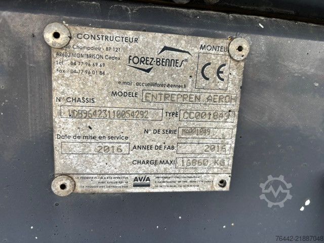 Kiepwagen MERCEDES-BENZ AROCS"4143K"KKLAPPE-KLIMA