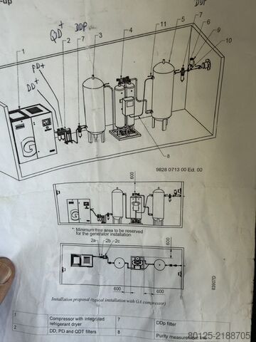 Generator de azot Atlas Copco NGP4