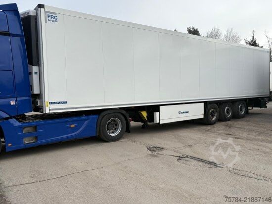 Naczepa niskopodwoziowa KRONE 3-ACHS BLUMENBREITE, THERMOKING SLX 300, DOPPELST, LIFT, MIETKAUF MGL.