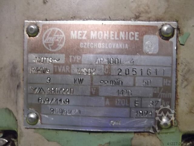 Elektromotor 3 kW 1420 tpm MEZ AP 100 L-4
