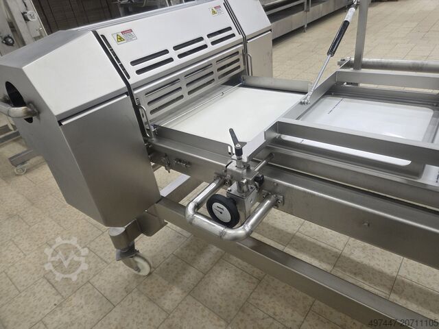 Stroj na tvarování a řezání s laminačním modulem Tromp Line Tromp lamineer machines Tromp